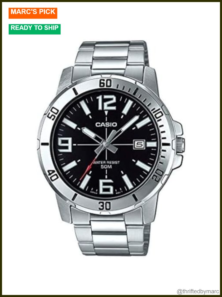 Men's Stainless Steel Casual Analog Sporty Watch